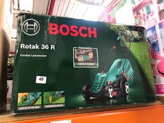 BOSCH ROTAK 36 R CORDED LAWNMOWER (DELIVERY ONLY)