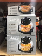 3 X DAEWOO HEALTHY HALOGEN 17L AIR FRYER (DELIVERY ONLY)