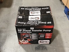SIP DIESEL TRANSFER PUMP WITH FUEL METER - ITEM NO. 06805 - RRP £219.99 (COLLECTION OR OPTIONAL DELIVERY)