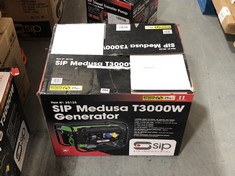SIP MEDUSA T3000W GENERATOR - ITEM NO. 25133 - RRP £310 (COLLECTION OR OPTIONAL DELIVERY)
