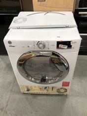 HOOVER H-DRY 300 LITE TUMBLE DRYER IN WHITE - MODEL NO. HLEC9DCE-80 - RRP £329 (COLLECTION OR OPTIONAL DELIVERY)
