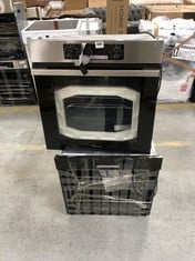 HISENSE BUILT IN SINGLE OVEN IN BLACK - MODEL NO. BI62212ABUK TO INCLUDE HISENSE BUILT IN SINGLE OVEN IN STAINLESS STEEL - MODEL NO. BI62212AXUK (BOTH OVENS MISSING DOOR) (COLLECTION OR OPTIONAL DELI