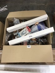 BOX OF ASSORTED ITEMS TO INCLUDE BACKERMATIC BMST 18 THERMOSTAT (COLLECTION OR OPTIONAL DELIVERY)