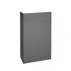 K.VIT MATRIX 500MM WC UNIT IN STORM GREY GLOSS - MODEL NO. FUR411MA - RRP £230 (COLLECTION OR OPTIONAL DELIVERY)