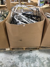 PALLET OF ASSORTED BIKE WHEELS TO INCLUDE RALEIGH FRONT WHEEL 16 X 1.75 ALLOY RIM - MODEL NO. RGH710 (COLLECTION OR OPTIONAL DELIVERY) (KERBSIDE PALLET DELIVERY)
