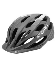 2 X GIRO REVEL ROAD CYCLING HELMET TITANIUM/WHITE - ONE SIZE BLACK/BLUE. (DELIVERY ONLY)
