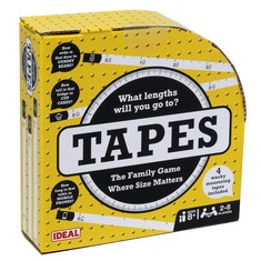 18 X IDEAL | TAPES: THE FAMILY MEASURING AND GUESSING GAME, WHERE SIZE MATTERS! | FAMILY GAMES | PARTY GAMES | FOR 2-8 PLAYERS | AGES 8+. (DELIVERY ONLY)
