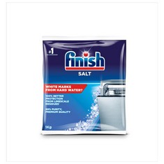 30 X FINISH DISHWASHER SALT TABLET 1KG. (DELIVERY ONLY)