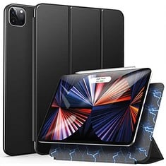 QUANTITY OF ASSORTED ITEMS TO INCLUDE ZTOTOPCASES CASE FOR NEW IPAD PRO 12.9 2021/2020(5TH 4TH GENERATION), ULTRA SLIM STRONG MAGNETIC BACK, TRIFOLD STAND PROTECTIVE COVER CASE FOR IPAD PRO 12.9 INCH