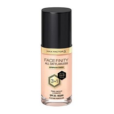 BOX OF ASSORTED BEAUTY ITEMS TO INCLUDE MAXFACTOR FACEFINITY 3-IN-1 ALL DAY FLAWLESS LIQUID FOUNDATION, SPF 20 - 10 FAIR PORCELAIN, 30 ML. (DELIVERY ONLY)