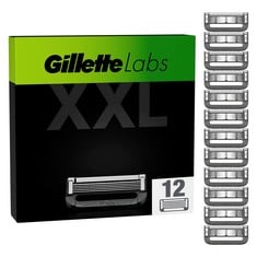 QTY OF ITEMS TO INLCUDE BOX OF ASSORTED ITEMS TO INCLUDE GILLETTE LABS RAZOR BLADES MEN, PACK OF 12 RAZOR BLADE REFILLS, COMPATIBLE WITH GILLETTELABS WITH EXFOLIATING BAR AND HEATED RAZOR, SPORTS WAT
