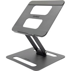 5 X 5 X CONTOUR RISER STEEL LAPTOP STAND. (DELIVERY ONLY)