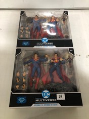 2 X 2 X DC MULTIVERSE SUPERMAN VS SUPERMAN OF EARTH 3 . (DELIVERY ONLY)