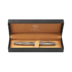 RUCKSTUHL STAINLESS STEEL LUXURY PEN IN GIFT BOX – HAND ASSEMBLED (DELIVERY ONLY)