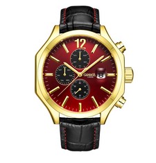 GAMAGES OF LONDON Limited Edition Hand Assembled Opulence Automatic Gold Red RRP: £695 (DELIVERY ONLY)