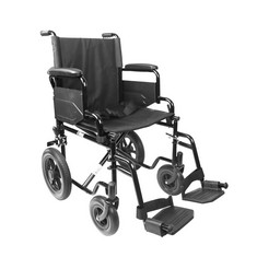 1 X PEPE - WHEELCHAIRS FOLDING LIGHTWEIGHT ADULTS, TRAVEL WHEELCHAIR LIGHTWEIGHT, WHEEL CHAIR FOLD UP, FOLDING WHEELCHAIRS FOR ADULTS, TRANSIT WHEELCHAIR STEEL, PORTABLE WHEELCHAIR FOR HEAVIER PEOPLE
