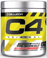 7 X C4 ORIGINAL BETA ALANINE SPORTS NUTRITION BULK PRE WORKOUT POWDER FOR MEN & WOMEN | BEST PRE-WORKOUT ENERGY DRINK SUPPLEMENTS | CREATINE MONOHYDRATE | CHERRY LIMEADE | 60 SERVINGS. (DELIVERY ONLY