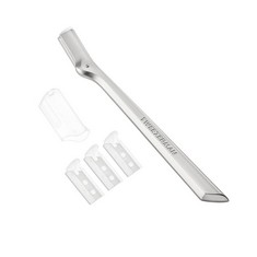 QTY OF ITEMS TO INLCUDE BOX OF ASSORTED BEAUTY PRODUCTS TO INCLUDE TWEEZERMAN EYEBROW RAZOR – STAINLESS STEEL EYEBROW RAZOR COMES WITH 3 REPLACEMENT BLADES AND SAFETY CAP, IDEAL FOR EYEBROW SHAPING A