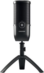 CHERRY 2X ITEMS TO INCLUDE 2 UM 3.0 USB MICROPHONE (ORIGINAL RRP - £134.00) IN BLACK. (WITH BOX) [JPTC66206] (DELIVERY ONLY)