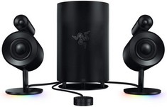 RAZER NOMMO PRO 2.1 GAMING SPEAKER SYSTEM SPEAKER (ORIGINAL RRP - £500.00). (WITH BOX) [JPTC66252] (DELIVERY ONLY)