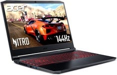 ACER NITRO 5 475 GB LAPTOP (ORIGINAL RRP - £700) IN BLACK. (WITH BOX). INTEL I5-11400H, 16GB RAM, 15.6" SCREEN, GEFORCE GTX 1650 [JPTC66074] (DELIVERY ONLY)
