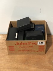 BOX OF ASSORTED JEWELRY TO INCLUDE JOHN LEWIS GOLD PLATED KNOT CUFFLINKS (DELIVERY ONLY)