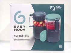BABYMOOV NUTRIBABY ONE MULTIFUNCTION FOOD PREP MACHINE (DELIVERY ONLY)