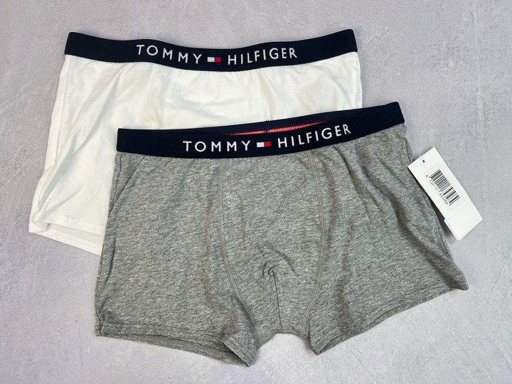 Tommy Hilfiger Boys Cotton Boxer Shorts Set (2 Pack) 14-16 Yr