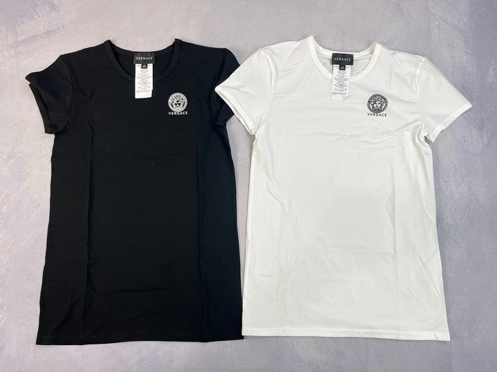 Versace Boys T Shirts Twin Pack 14y