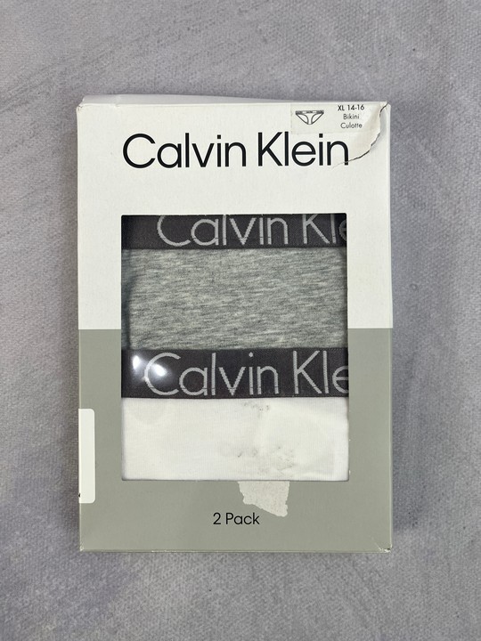 Calvin Klein Underwear Calvin Klein Bikini Knickers (2 Pack) 14- 16 Years