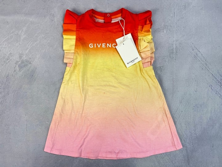 Givenchy Baby Girls Gradient Dress In Multicolour 18 M