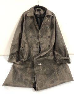 LIGHT BEFORE DARK TRENCH COAT BROWN - SIZE: XL