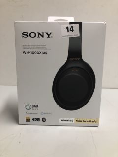 SONY WH-1000XM4 WIRELESS NOISE CANCELING STEREO HEADPHONES