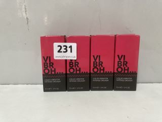4 X LIQUID VIBRATOR - AGE RESTRICTION 18+ (I.D REQUIRED)