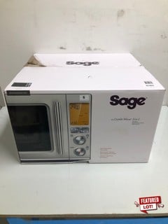 SAGE THE COMBI WAVE 3-IN-1 BLACK STAINLESS STEEL AIRFRYER,CONVECTION OVEN & MICROWAVE MODEL: SMO870BST - RRP: £399.95