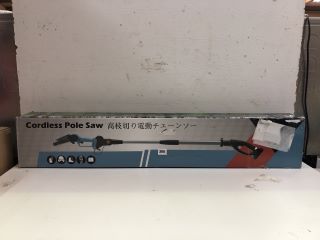CORDLESS POLE SAW (+18 REQUIRED)