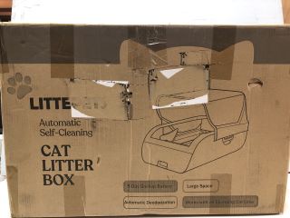 LITTERPETS AUTOMATIC SELF-CLEANING CAT LITTER BOX