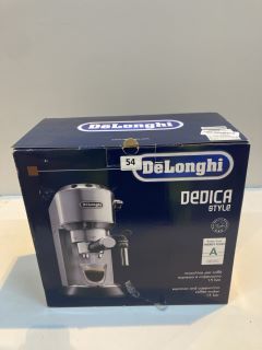 DELONGHI DEDICA STYLE ESPRESSO AND CAPPUCCINO COFFEE MAKER 15 BAR