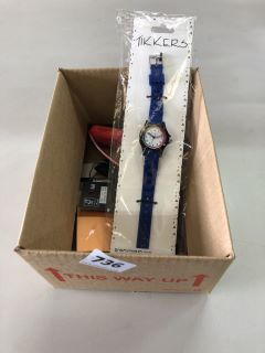 BOX OF WATCHES