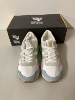 PAIR OF GOLA II TRAINERS IN MULTI - SIZE UK 6 - RRP $110