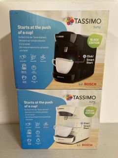 2 X BOSCH TASSIMO SUNY 'THE QUICK ONE' COFFEE MACHINES