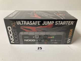 NOCO BOOST GB50 XL ULTRASAFE JUMP STARTER KIT - RRP £158