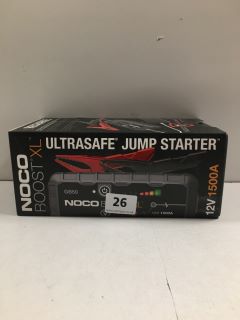NOCO BOOST GB50 XL ULTRASAFE JUMP STARTER KIT - RRP £158