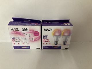 2 X WIZ PRODUCTS TO INCLUDE SMART BULB 806LM