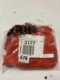 RIBBED CELINE ONE PIECE IN RED - SIZE L - RRP $148