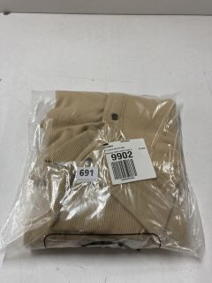 HERITAGE TRACK JACKET IN BEIGE - SIZE S - RRP: $148