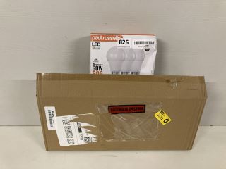 2 X ASSORTED ITEMS TO INCLUDE PAUL RUSSELLS LED BULBS