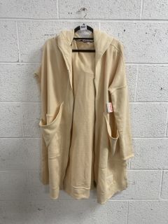 WOMEN'S DESIGNER ZIPPED JACKET IN TAUPE - SIZE XS - RRP $148