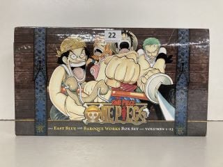 ONE PIECE EAST BLUE AND BAROQUE WORKS BOX SET VOLUMES 1-23