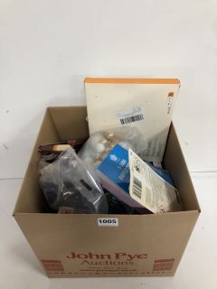 BOX OF ASSORTED ITEMS INC FLYBOTIC BUMPERSPIN